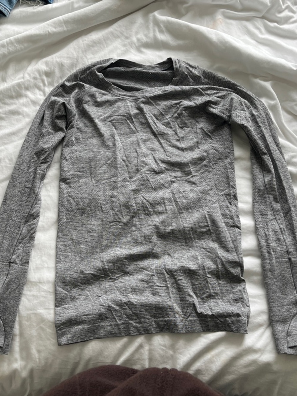 lululemon athletica Women's Long Sleeve Crew - Gray